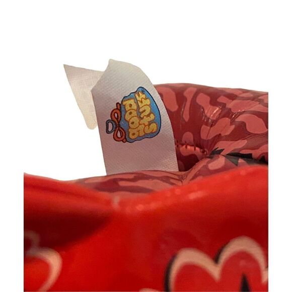 9“ 1993 Good Stuff  Corp Red Blue White T Rex Vinyl Plush - Picture 6 of 8